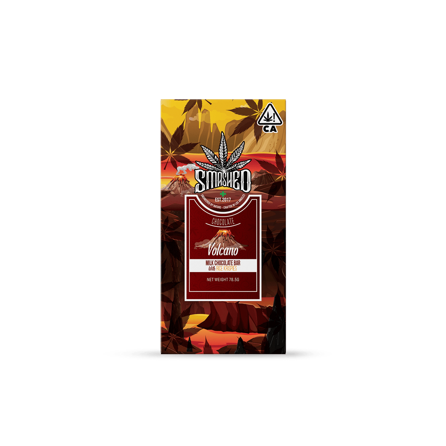 5000mg Smashed Volcano Chocolate Bar - Smashed Brand -