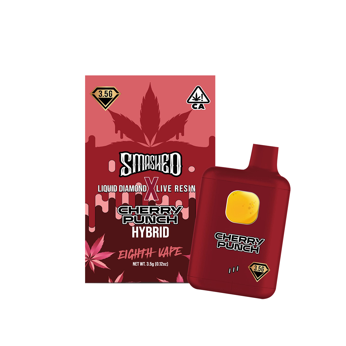 Smashed 3.5g Cherry Punch LD x LR Disposable (Hybrid)