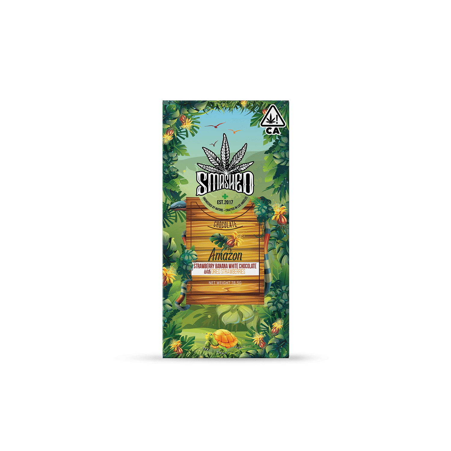 5000mg Smashed Amazon Chocolate Bar - Smashed Brand - 