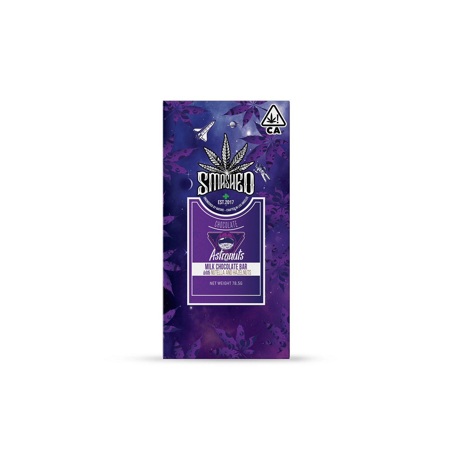 5000mg Smashed Astronuts Chocolate Bar - Smashed Brand - 