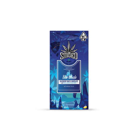 5000mg Smashed Blue Whale Chocolate Bar - Smashed Brand - 