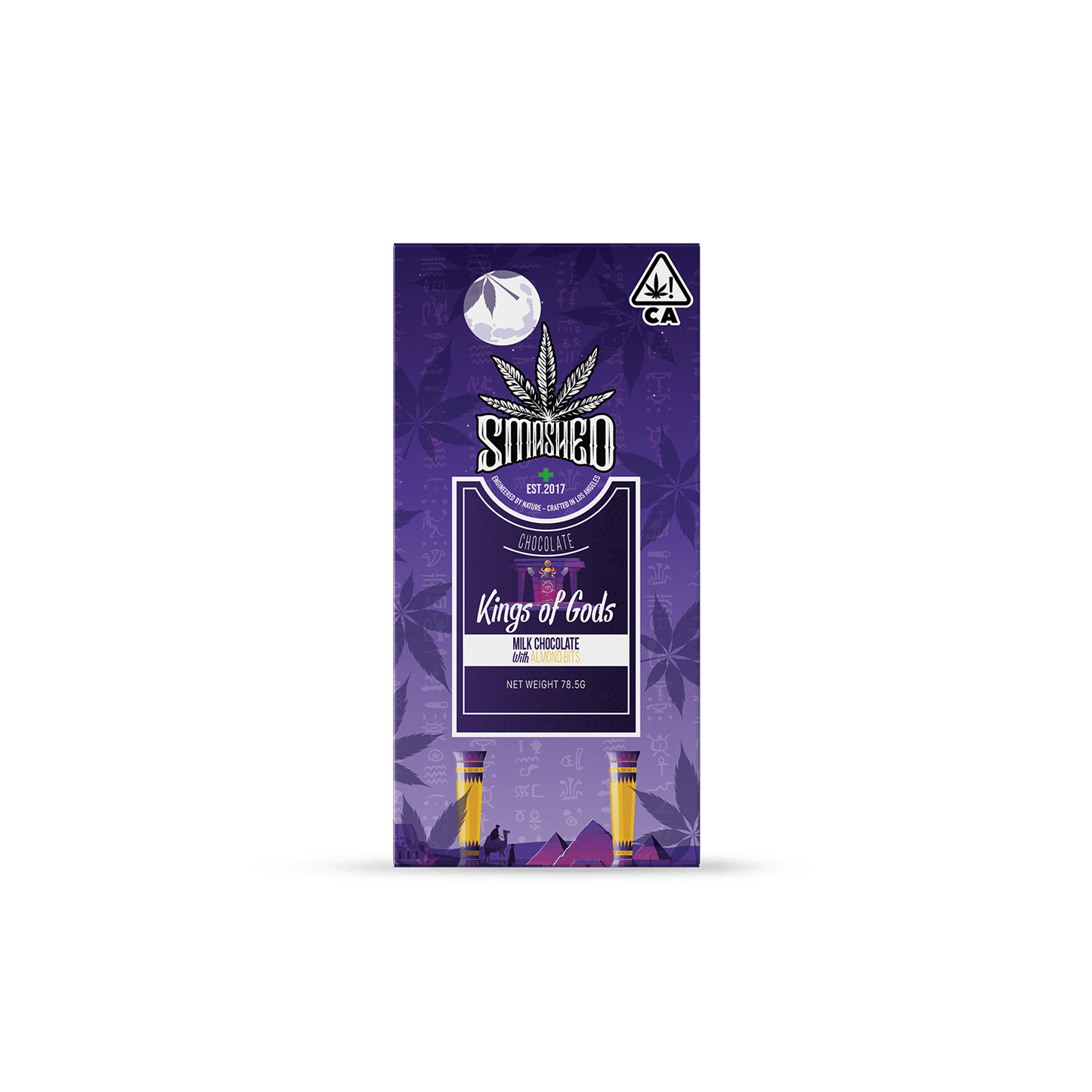 5000mg Smashed Kings Of Gods Chocolate Bar - Smashed Brand - 
