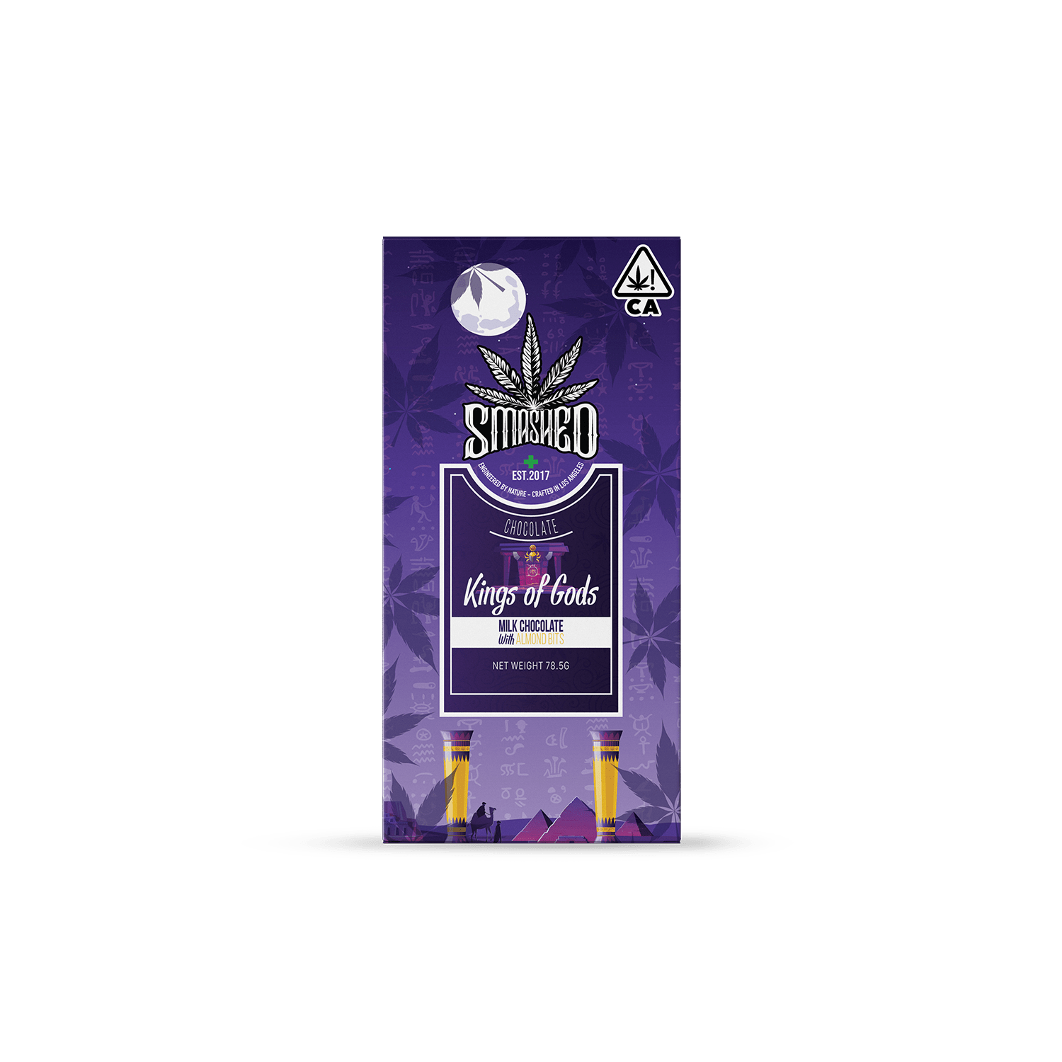 5000mg Smashed Kings Of Gods Chocolate Bar - Smashed Brand - 