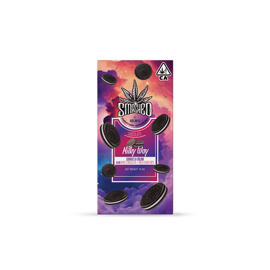 5000mg Smashed Milky Way Chocolate Bar - Smashed Brand - 