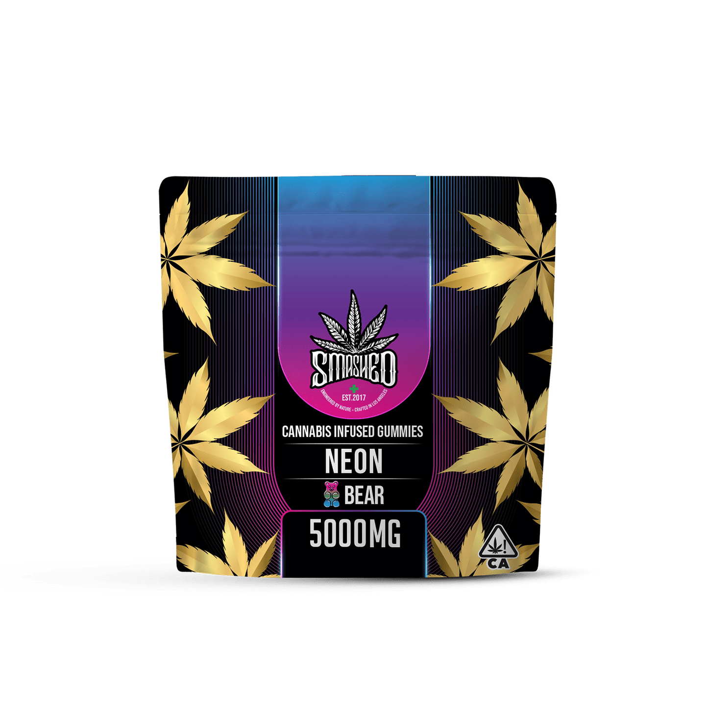 5000mg Smashed Neon Bears - Smashed Brand - 