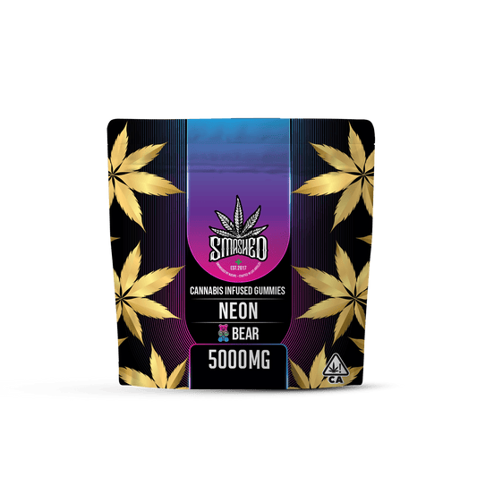 5000mg Smashed Neon Bears - Smashed Brand - 