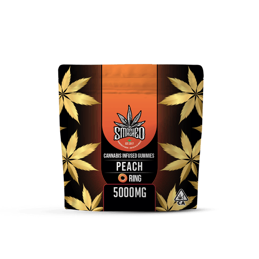 5000mg Smashed Peach Rings - Smashed Brand - 