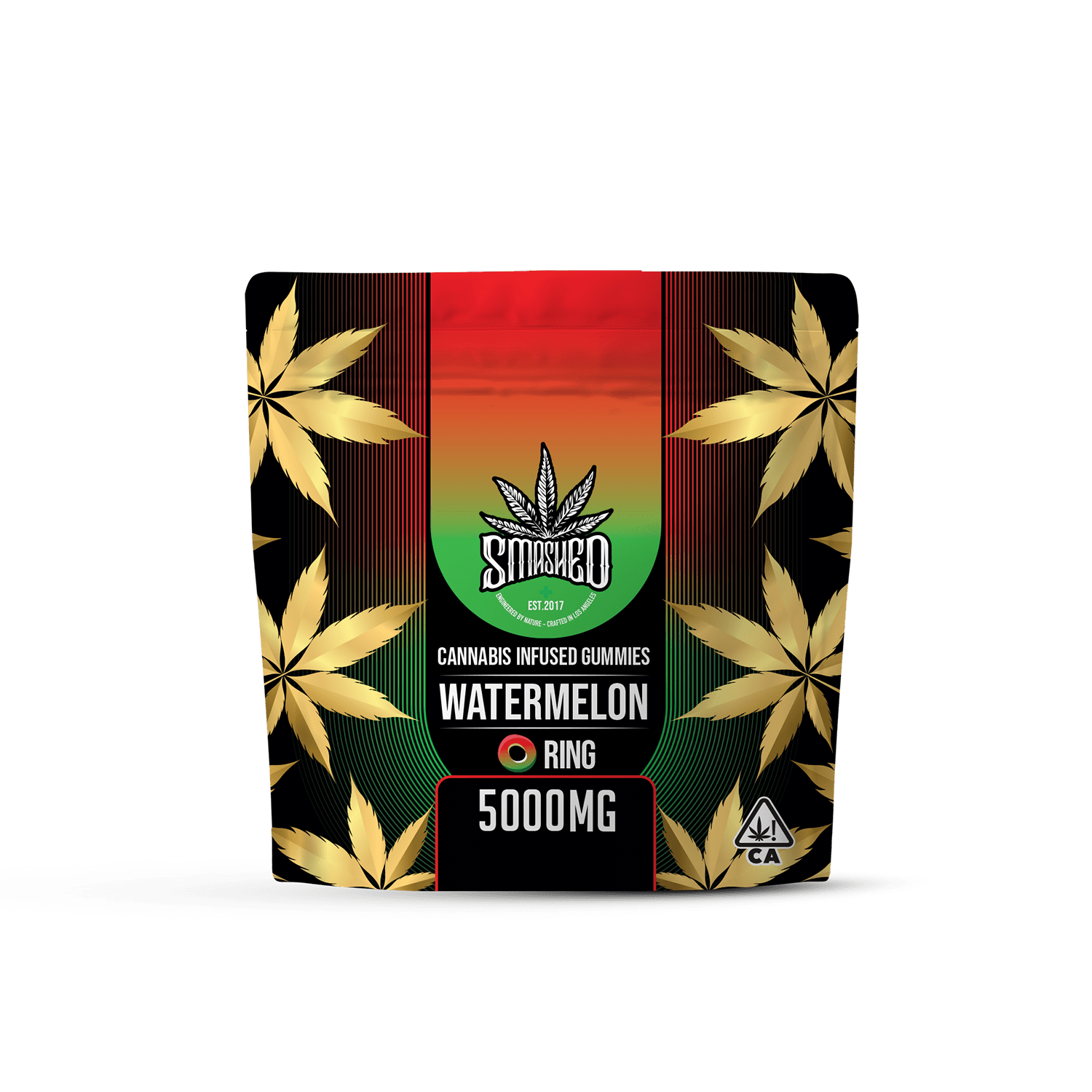 5000mg Smashed Watermelon Rings - Smashed Brand - 