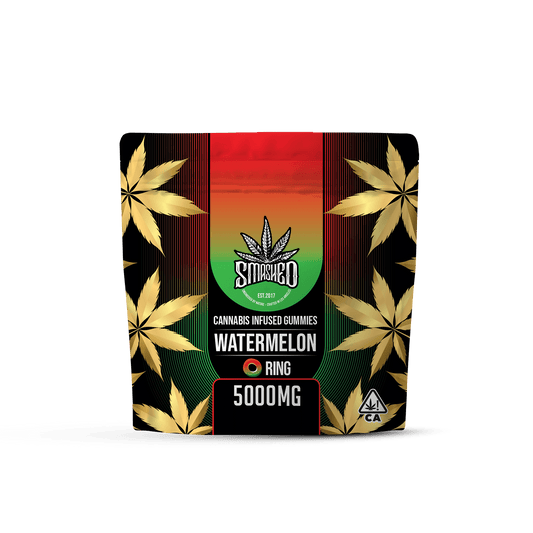 5000mg Smashed Watermelon Rings - Smashed Brand - 