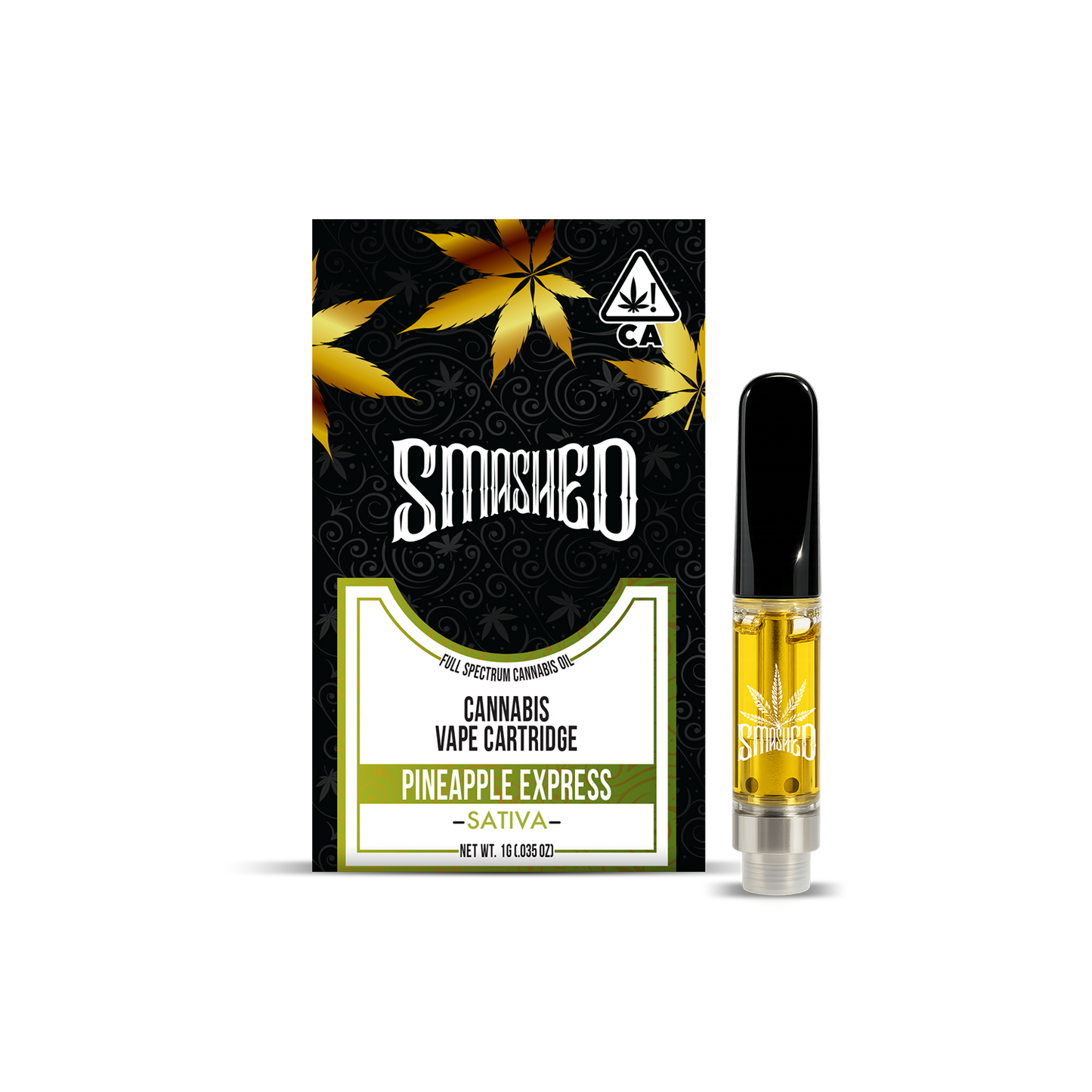 Smashed Cartridge 1g Pineapple Express (Sativa)