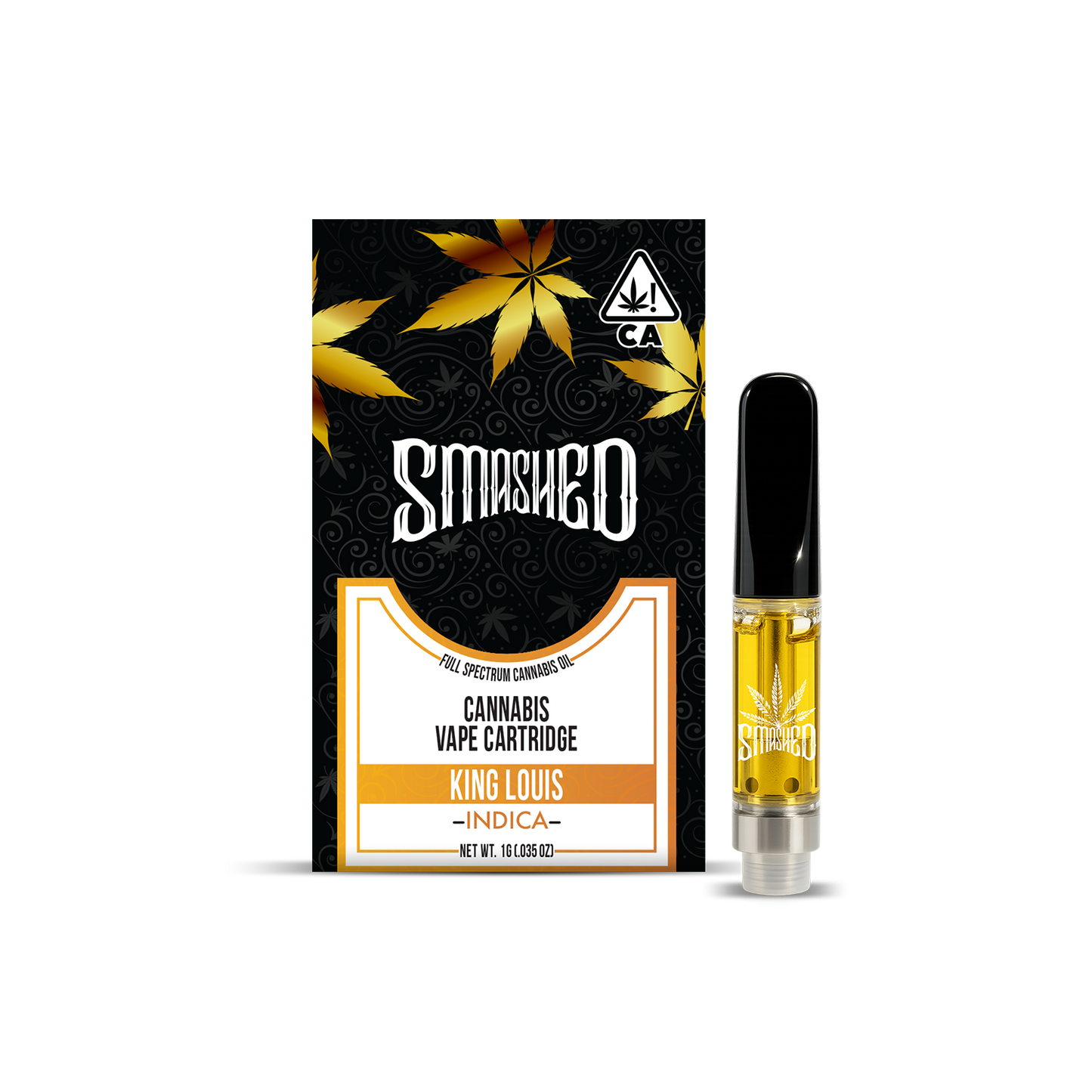 Smashed Cartridge 1g King Louis (Indica)