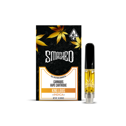 Smashed Cartridge 1g King Louis (Indica)