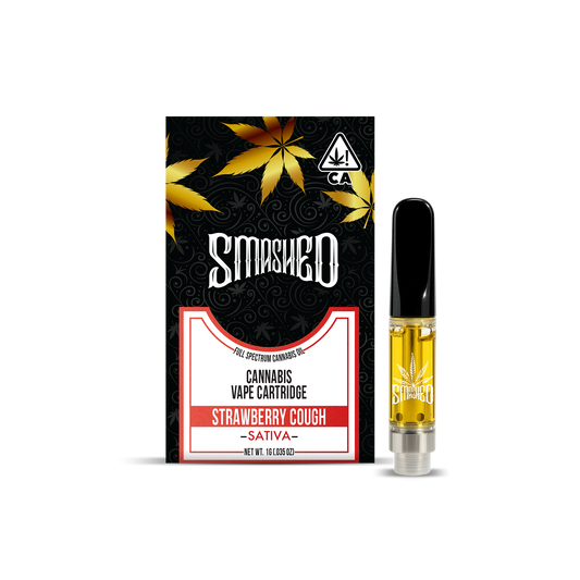 Smashed Cartridge 1g Strawberry Cough (Sativa)