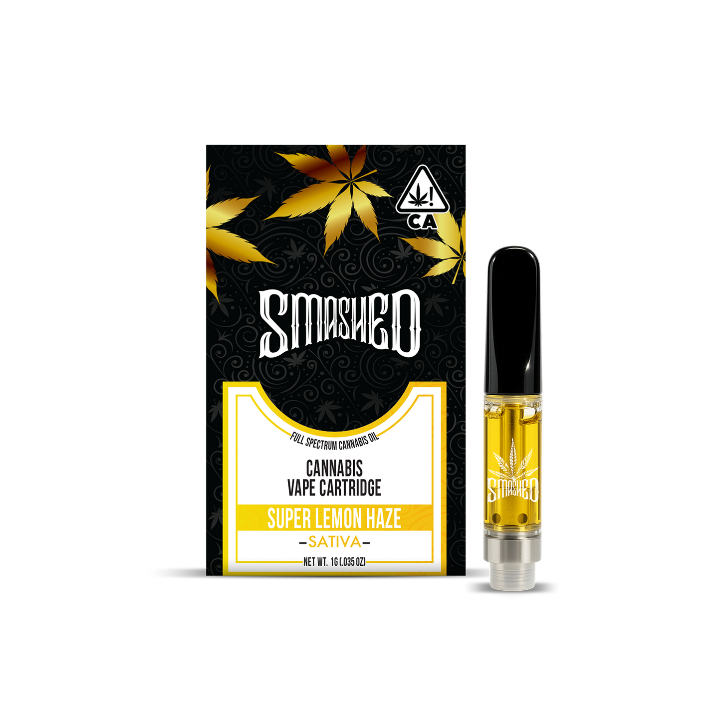 Smashed Cartridge 1g Super Lemon Haze (Sativa)