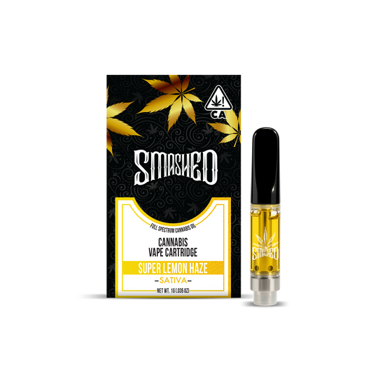 Smashed Cartridge 1g Super Lemon Haze (Sativa)