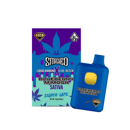 Smashed 3.5g Blueberry Mimosa LD x LR Disposable (Sativa)