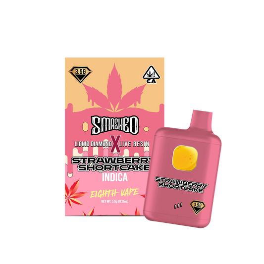Smashed 3.5g Strawberry Shortcake LD x LR Disposable (Indica)