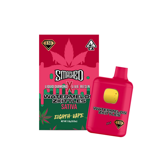 Smashed 3.5g Watermelon Zkittles LD x LR Disposable (Sativa)