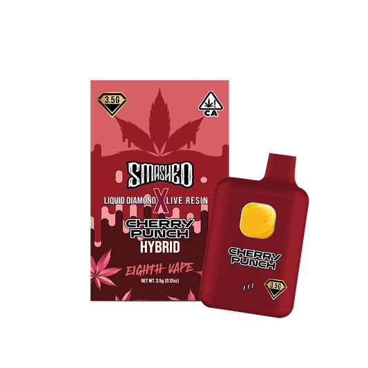 Smashed 3.5g Cherry Punch LD x LR Disposable (Hybrid)