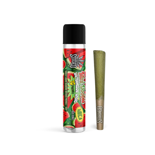 Mini Doobie Liquid Diamond Watermelon Whirl Preroll (Indica)