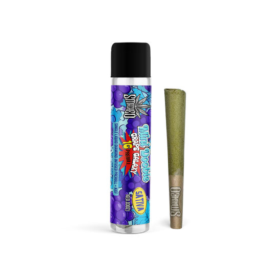 Mini Doobie Liquid Diamond Grape Galaxy Preroll (Sativa)