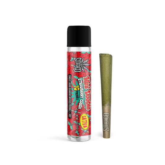 Mini Doobie Liquid Diamond Strawberry Cough Preroll (Sativa)