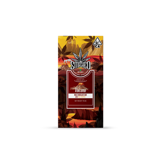 5K Smashed Volcano Chocolate Bar
