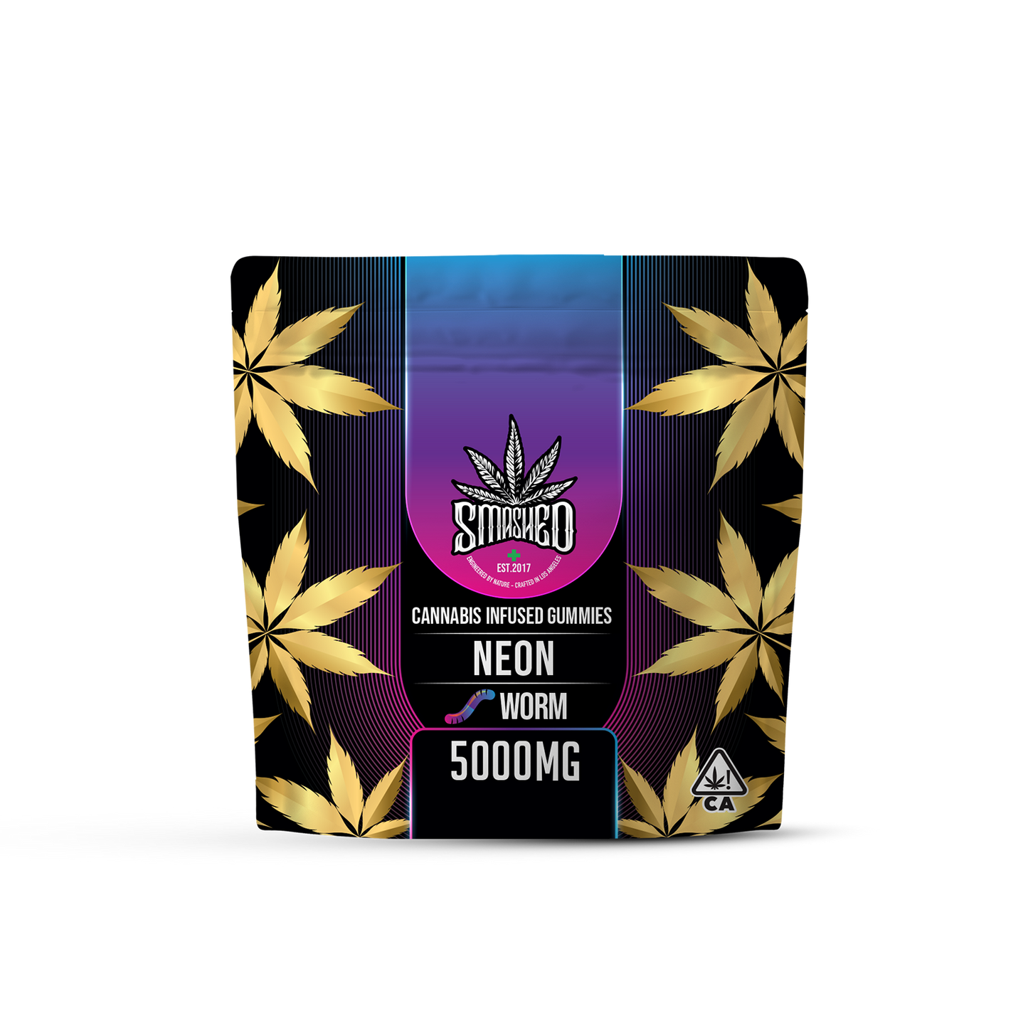 5K Smashed Neon Worms