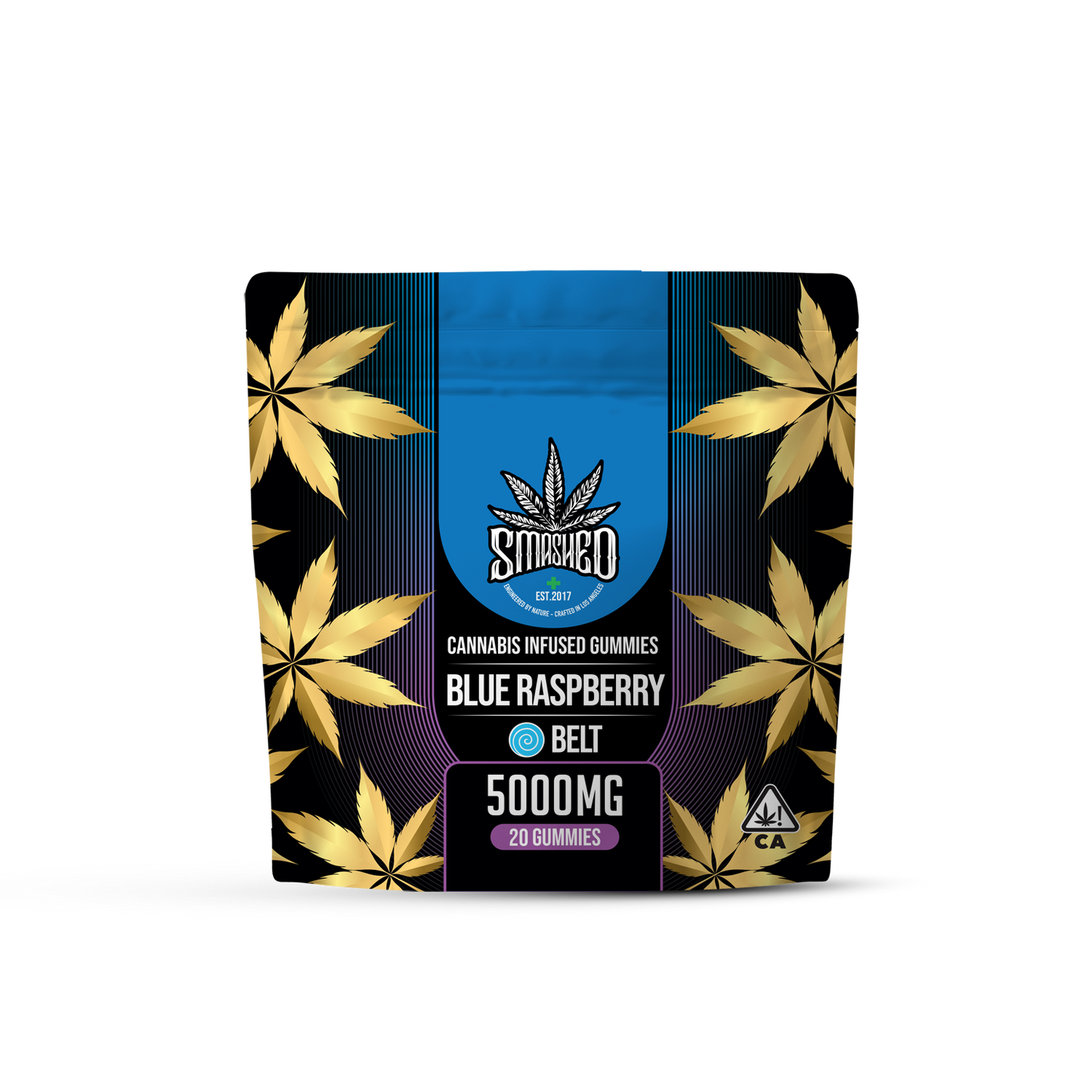 5K Smashed Blue Raspberry Belts
