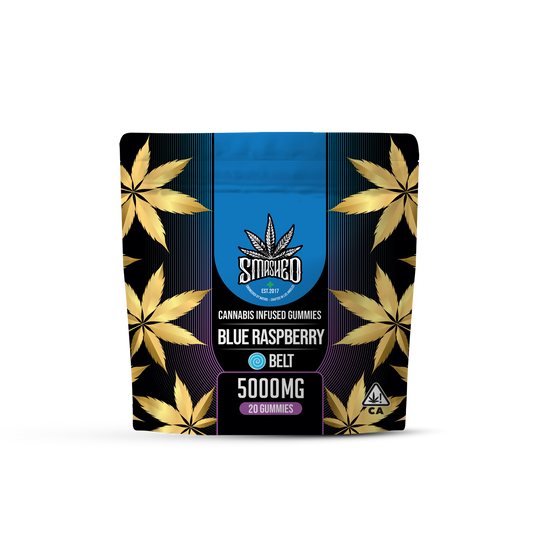 5K Smashed Blue Raspberry Belts