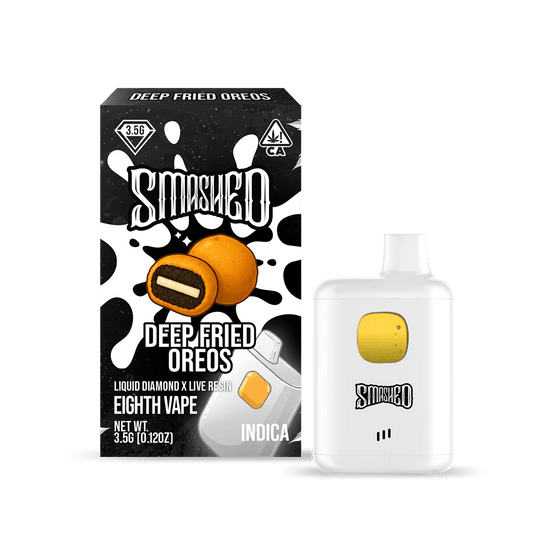 Smashed 3.5g Deep Fried Oreoz LD x LR Disposable (Indica) - Smashed Brand - 