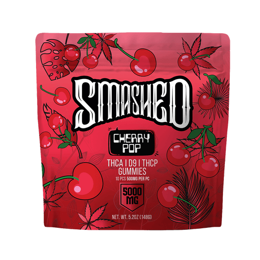 Smashed 5000mg THCA Cherry Pop - Smashed Brand - 