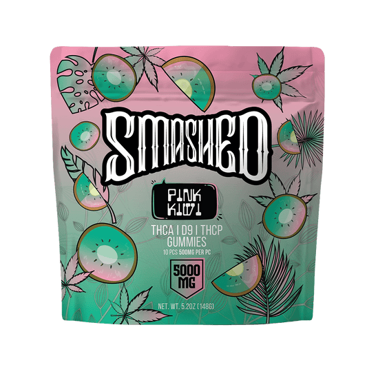 Smashed 5000mg THCA Pink Kiwi - Smashed Brand - 