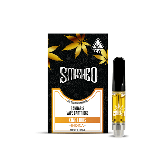 Smashed Cartridge 1G King Louis (Indica) - Smashed Brand - 