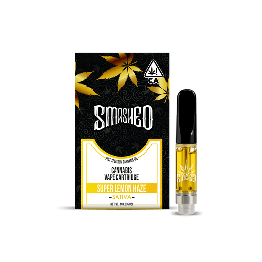 Smashed Cartridge 1G Super Lemon Haze (Sativa) - Smashed Brand - 