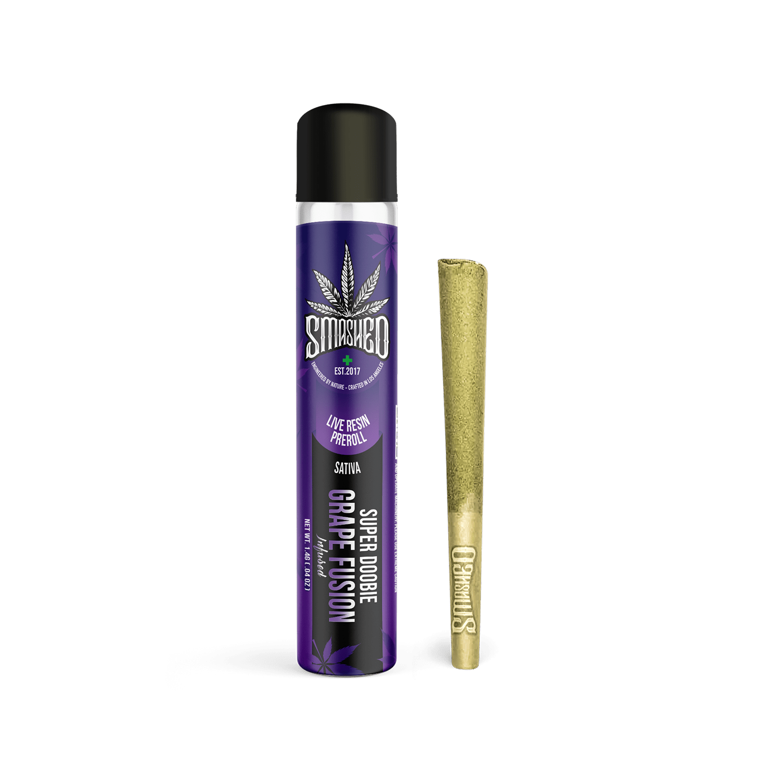 Smashed Super Doobie Grape Fusion (Sativa) - Smashed Brand - 